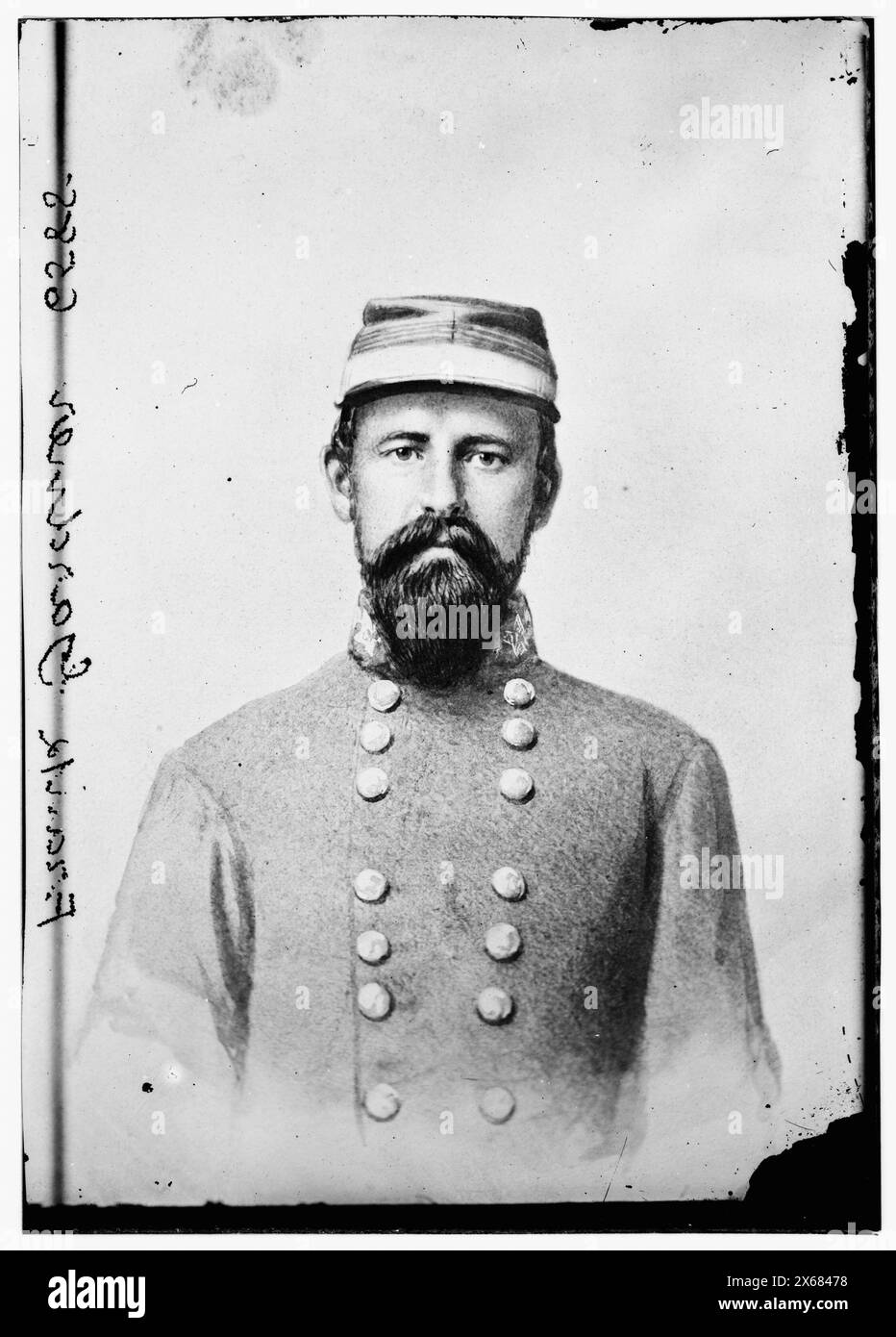 Franklin Gardner, CSA, geboren in N.Y.C., Civil war Photographs 1861-1865 Stockfoto