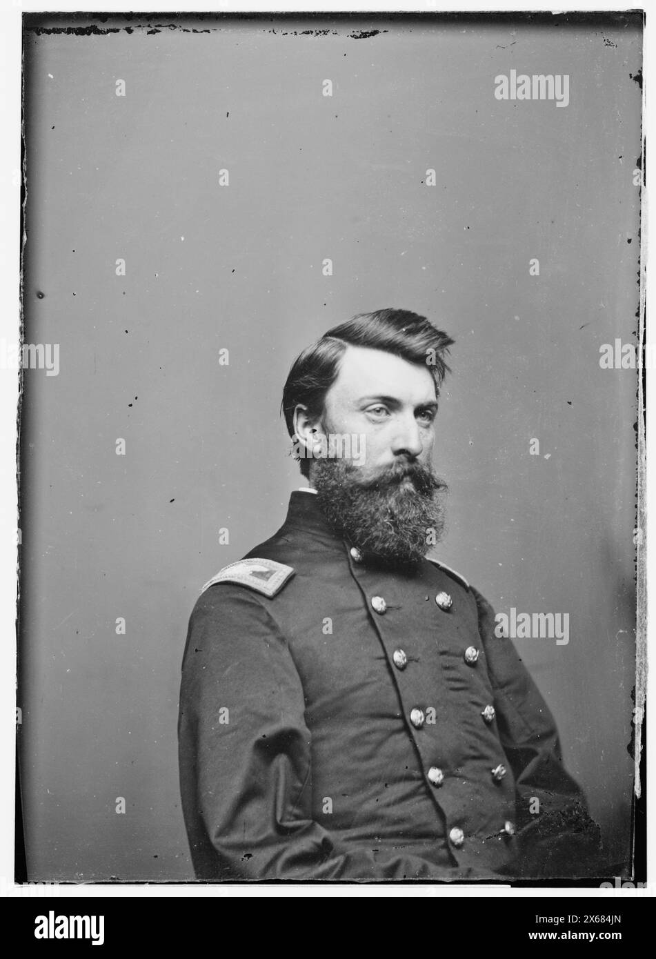 E.A. Carman, Col. 13th N.J., Civil war Photos 1861-1865 Stockfoto