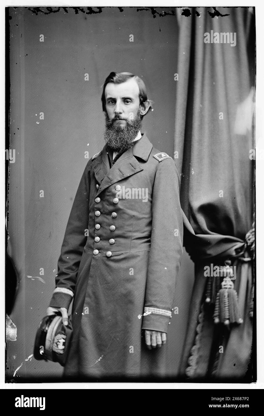 Parker, U.S. N., Bürgerkriegsfotos 1861-1865 Stockfoto