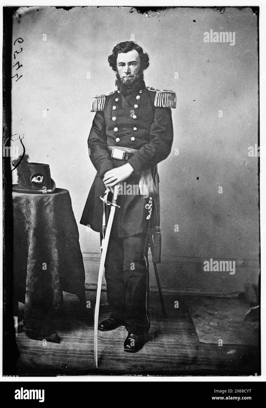 R. W. Johnson, USA, Bürgerkriegsfotos 1861-1865 Stockfoto