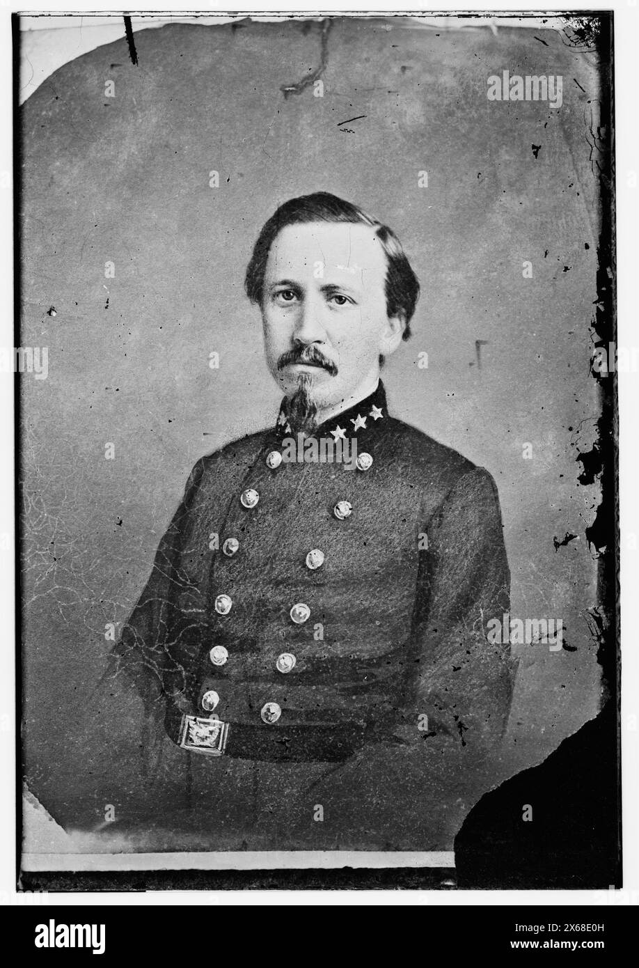 General B.T. Johnson, Col. 1. ... Inf., C.S.A., Civil war Photographs 1861-1865 Stockfoto