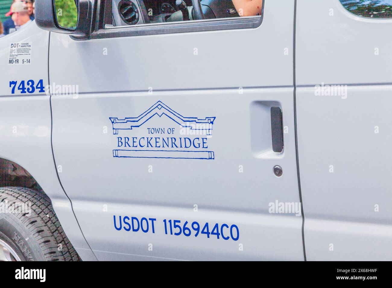 Fourth Of July Parade in Breckenridge, Colorado. Stockfoto