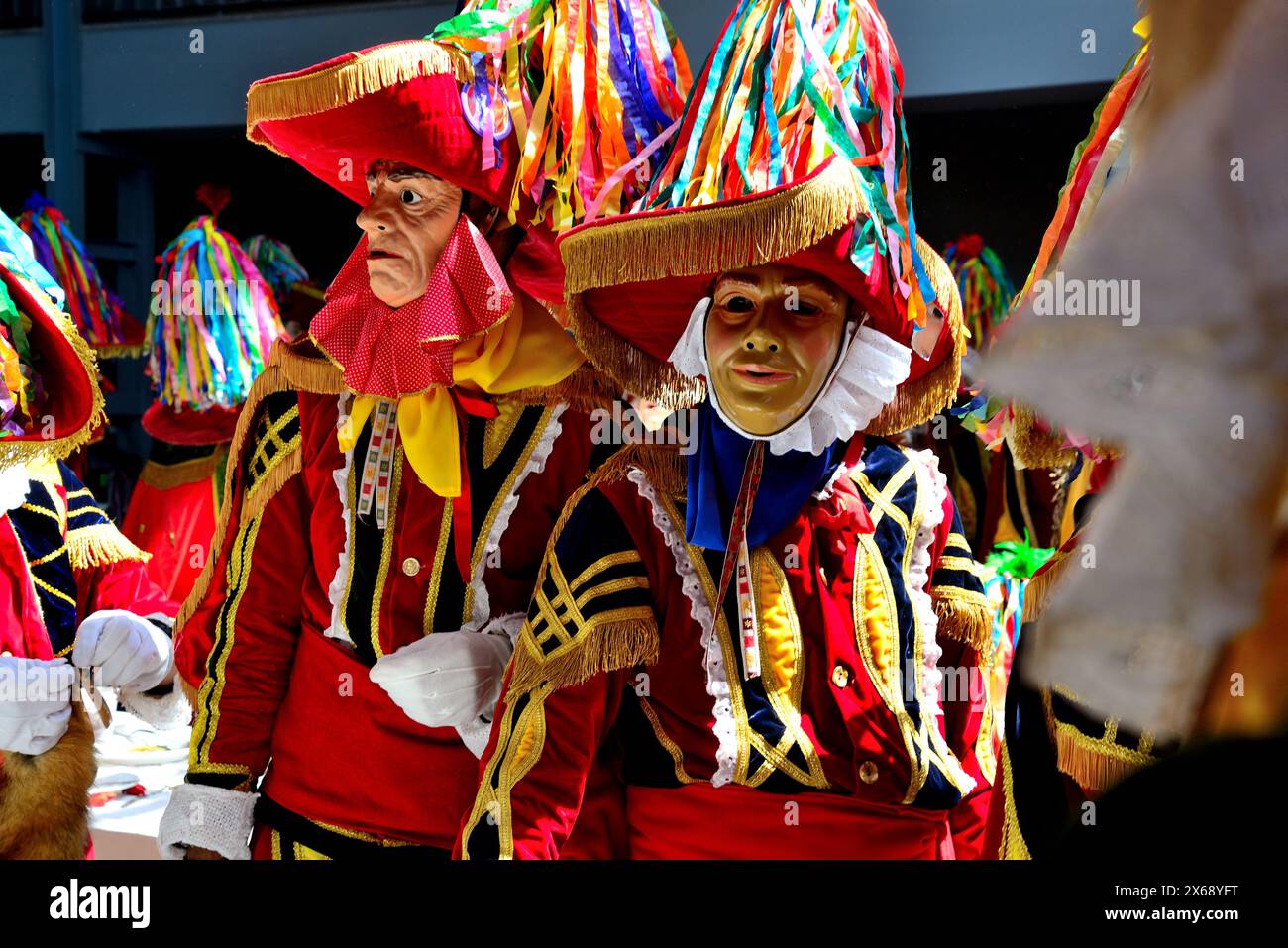 Bugiada ans mouriscada in San Joan de Sobrado, Valongo, Porto, Portugal Stockfoto