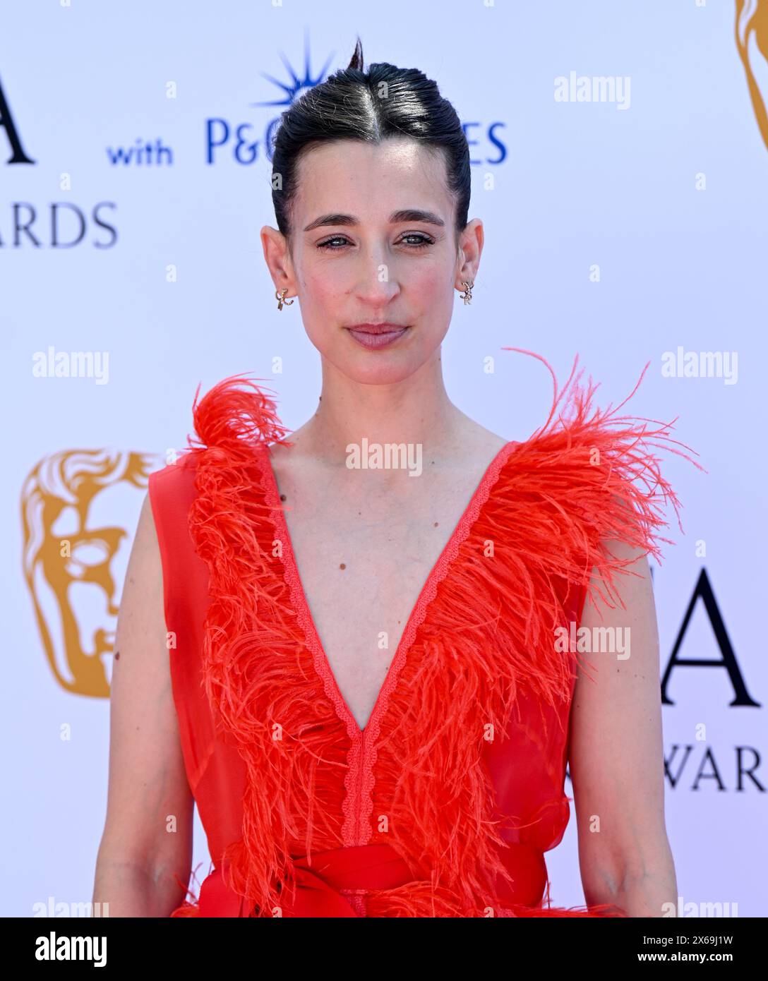 LONDON, ENGLAND – 12. MAI: Laura Jackson nimmt an den BAFTA Television Awards 2024 mit P&O Cruises in der Royal Festival Hall in London Teil. Quelle: Siehe Li/Picture Capital/Alamy Live News Stockfoto