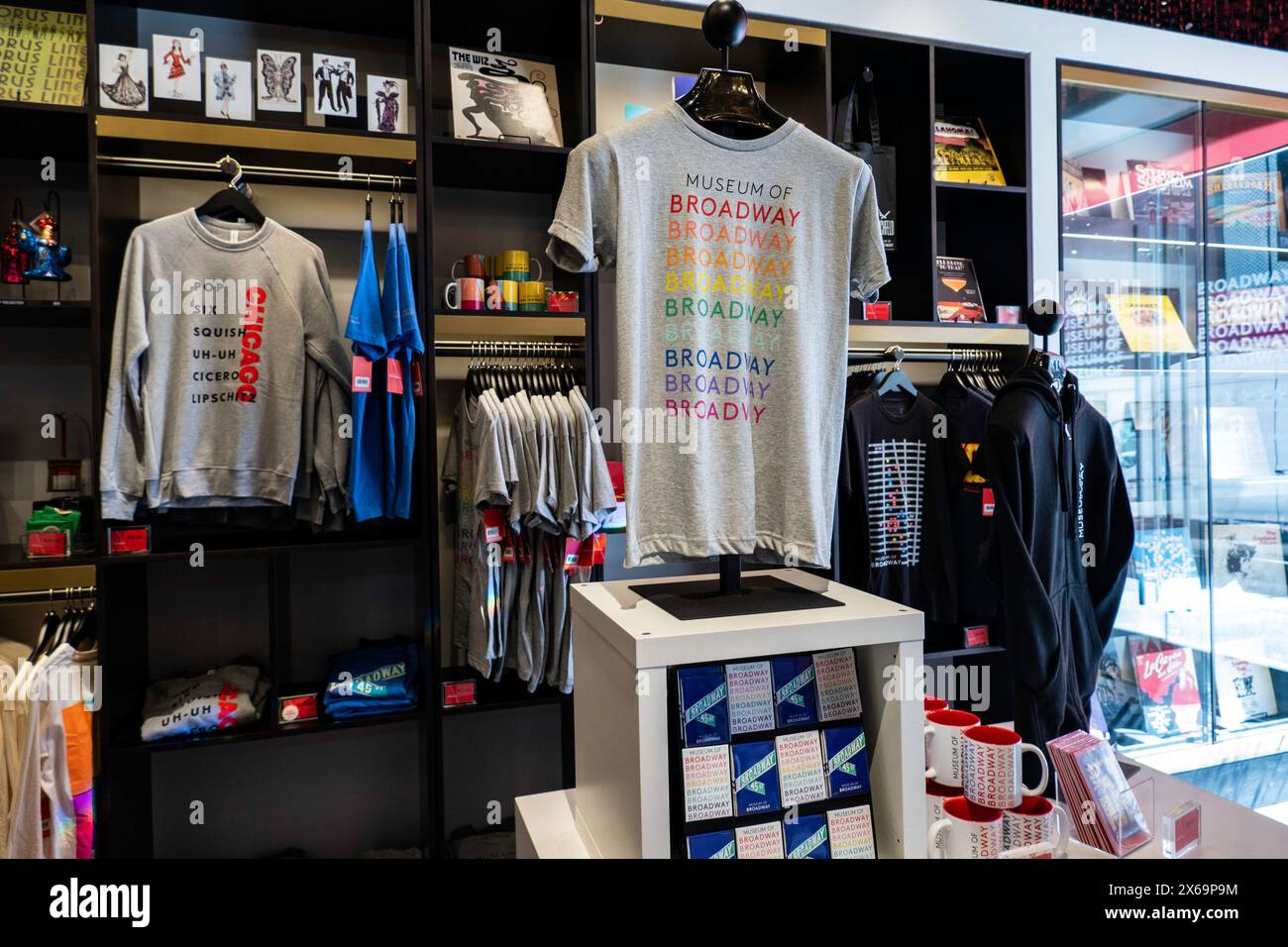 Das Museum of Broadway befindet sich im Theaterviertel in der Nähe des Times Square, 2024, New York City, USA Stockfoto