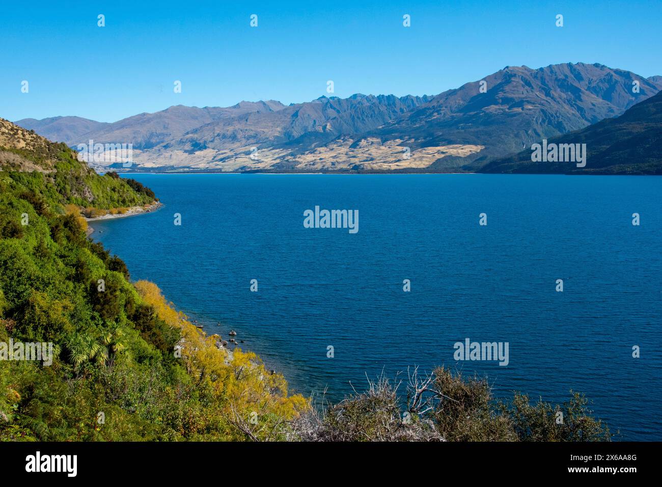 Lake Wanaka - Neuseeland Stockfoto