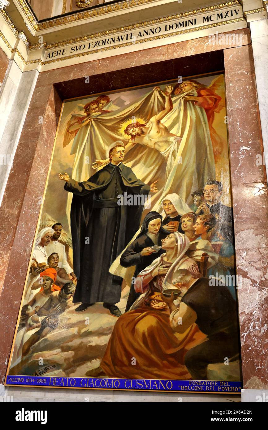 Die Kathedrale von Palermo in Sizilien Italien Stockfoto