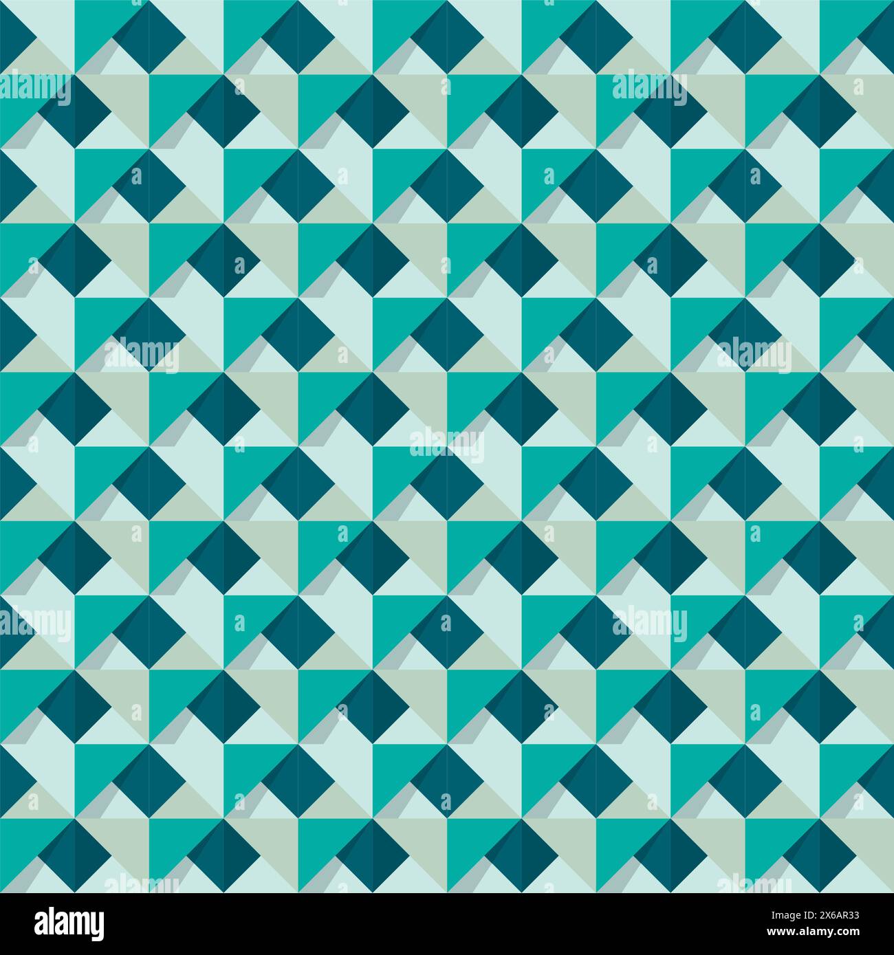 Einfaches geometrisches nahtloses Muster Stock Vektor