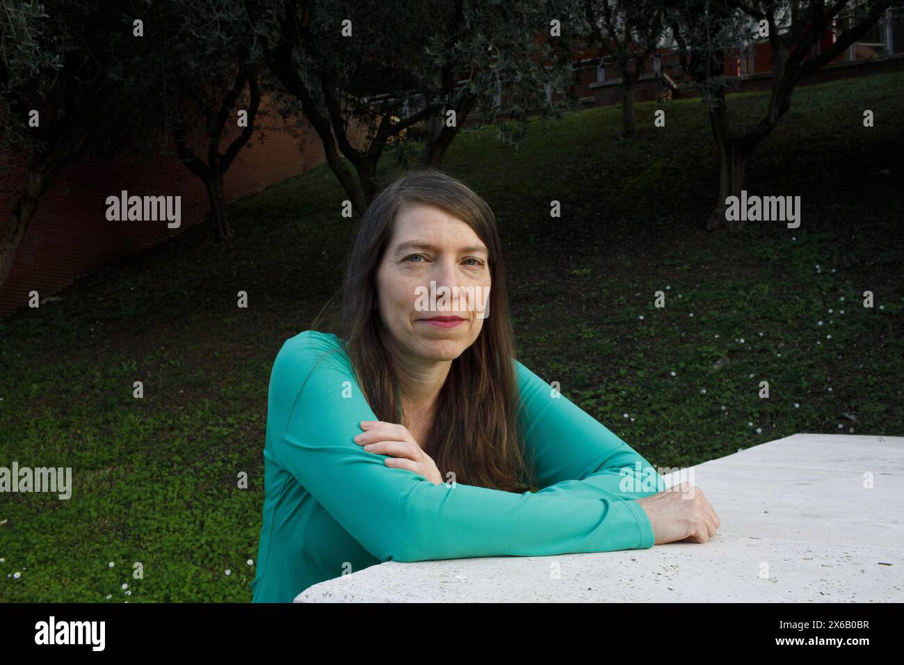 Porträt von Tamar Weiss Gabbay 24/04/2024 ©Basso Cannarsa/opale.Photo Stockfoto