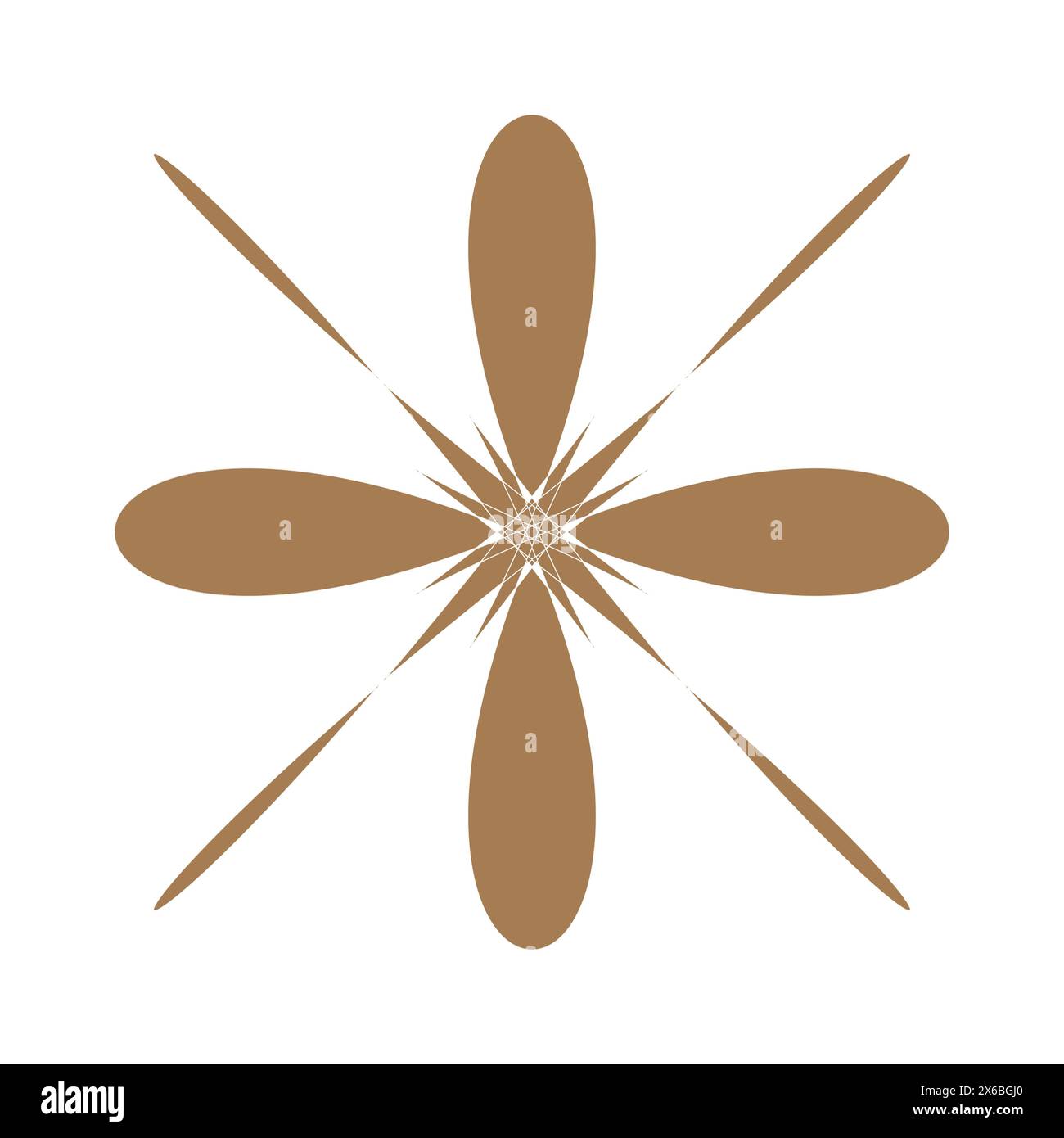 Linienkartenvektor isoliert in weißem Hintergrund Stock Vektor