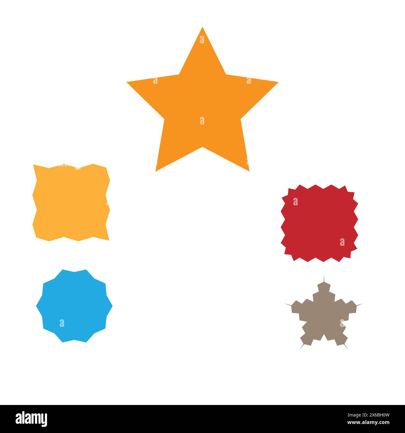 Linienkartenvektor isoliert in weißem Hintergrund Stock Vektor