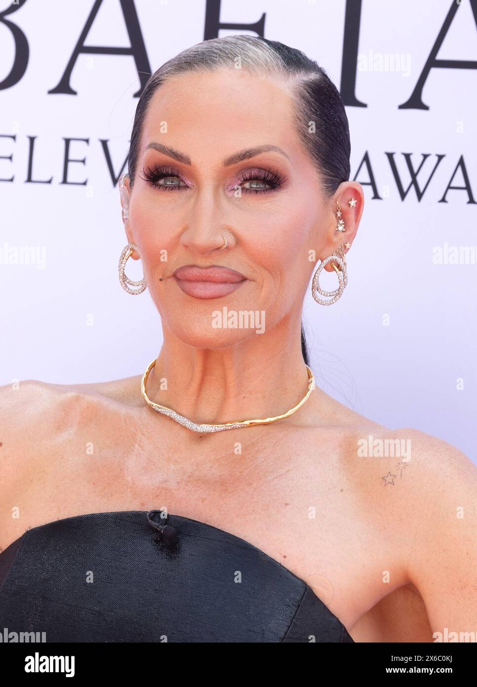 London, Großbritannien. Mai 2024. Michelle Visage nimmt am 12. Mai 2024 mit P&O Cruises an den BAFTA Television Awards 2024 in der Royal Festival Hall in Southbank Teil. Quelle: S.A.M./Alamy Live News Stockfoto