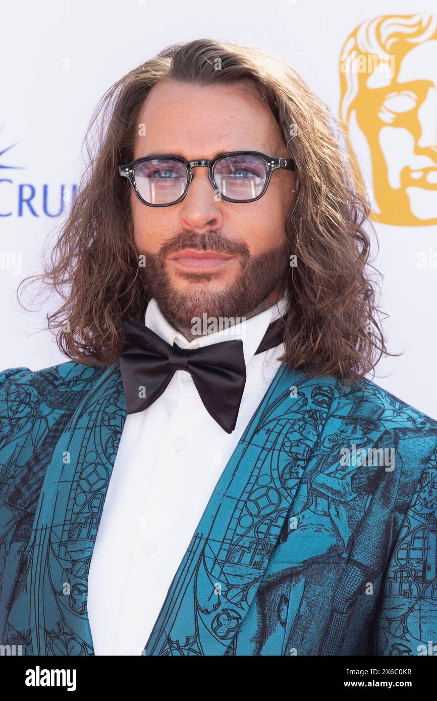 London, Großbritannien. Mai 2024. Pete Wicks nimmt am 12. Mai 2024 mit P&O Cruises an den BAFTA Television Awards 2024 in der Royal Festival Hall in Southbank Teil. Quelle: S.A.M./Alamy Live News Stockfoto