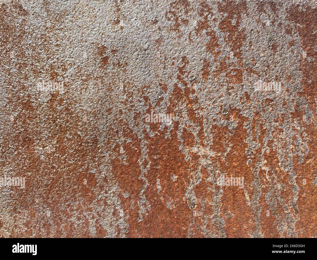 Hintergrund Textur aus verrostetem Stahl Stockfoto