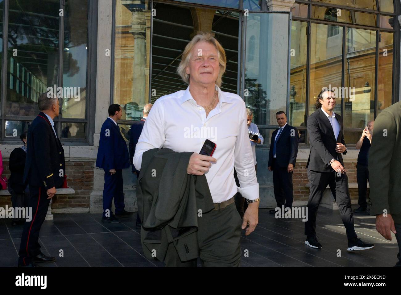 Roma, Italien. Mai 2024. Foto Fabrizio Corradetti/LaPresse 13 maggio 2024 Roma, Italia Musei Vaticani Evento Finale Coppa Italia Frecciarossa Nella Foto: LaPresse/Alamy Live News Stockfoto