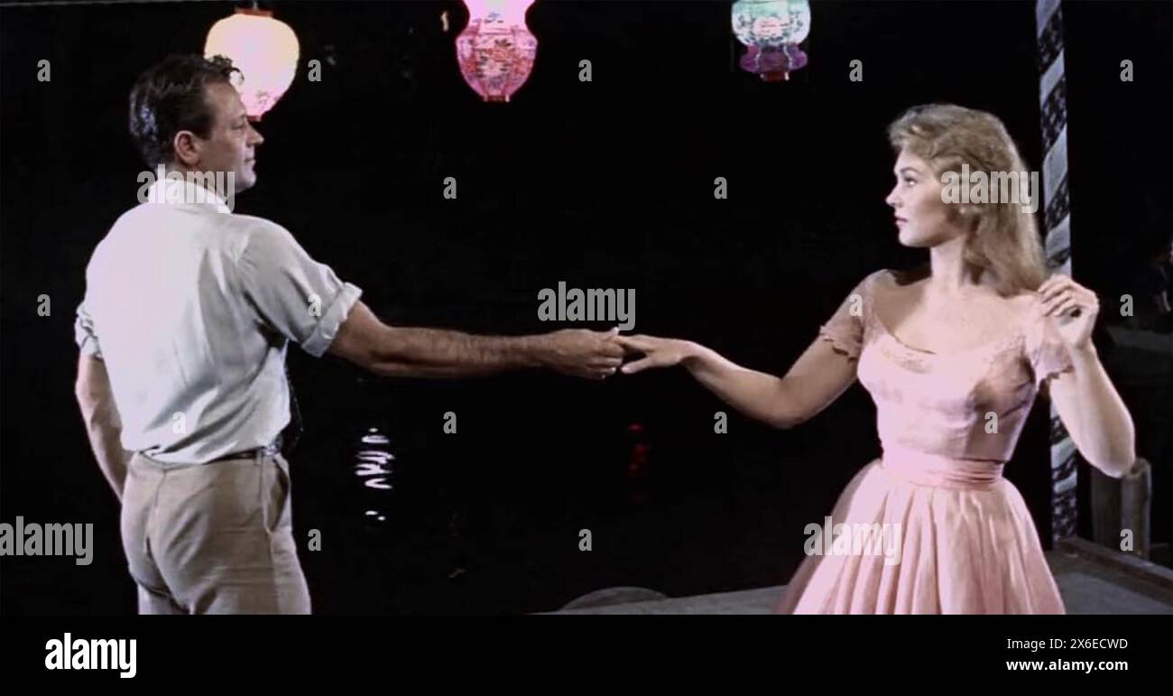 PICNIC 1955 Columbia Pictures Film mit William Holden als Hal Carter und Kim Novak als Marjorie Owens Stockfoto