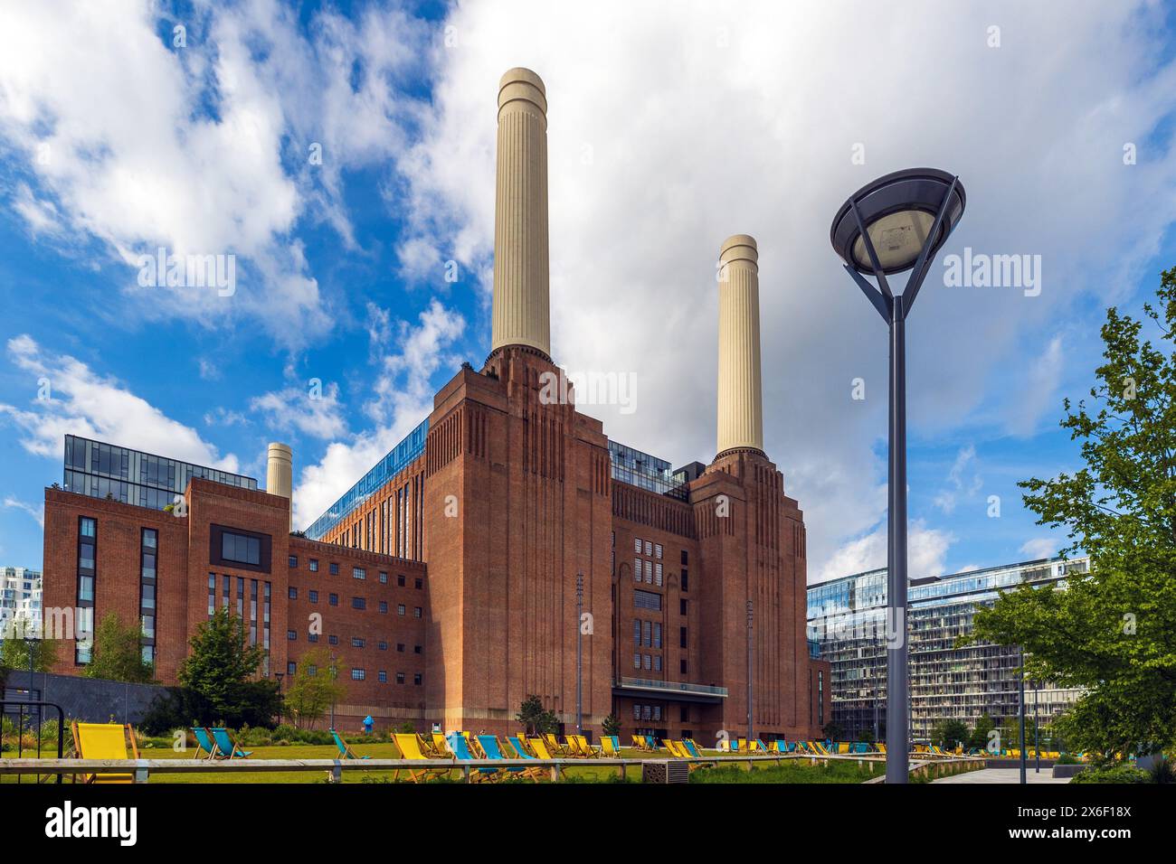 Battersea Power Station, London, Montag, 29. April 2024. Foto: David Rowland / One-Image.com Stockfoto