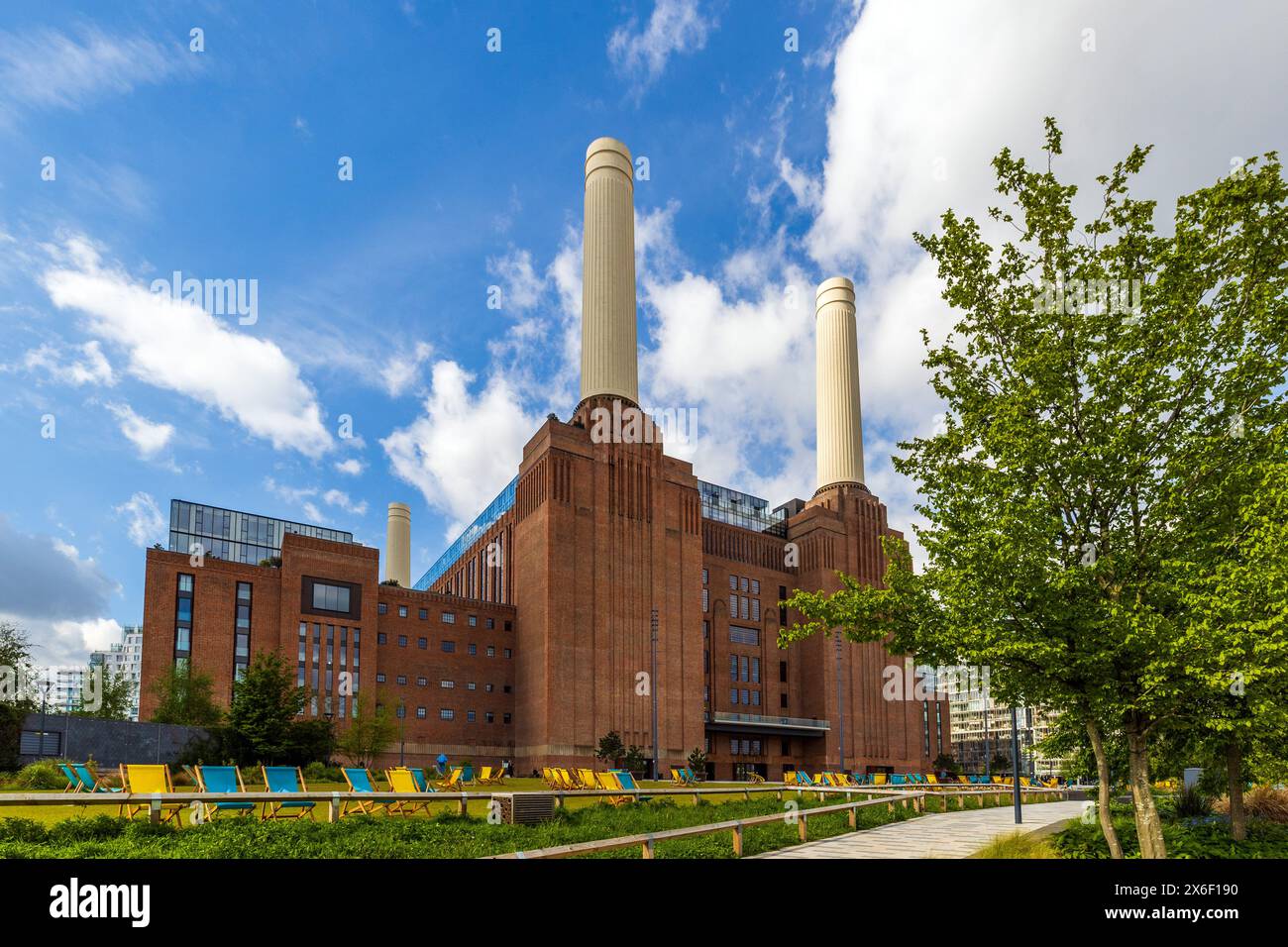 Battersea Power Station, London, Montag, 29. April 2024. Foto: David Rowland / One-Image.com Stockfoto