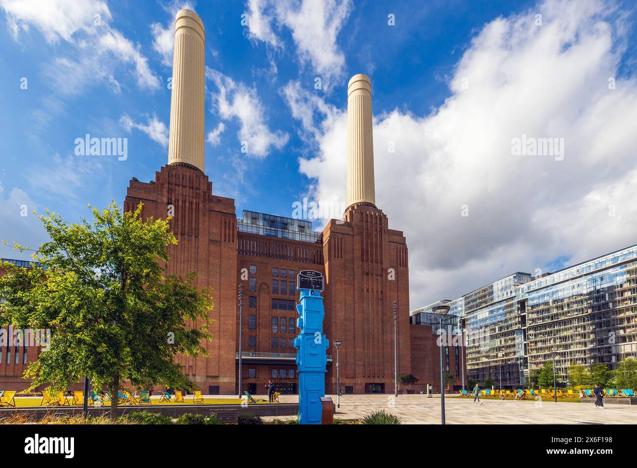 Battersea Power Station, London, Montag, 29. April 2024. Foto: David Rowland / One-Image.com Stockfoto