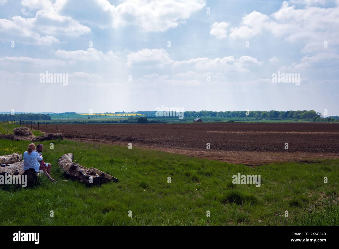 Jeremy Clarksons Diddly Squat Farm in Chadlington in West Oxfordshire Stockfoto