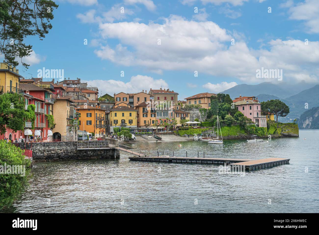 Varenna am Comer See Italien Stockfoto