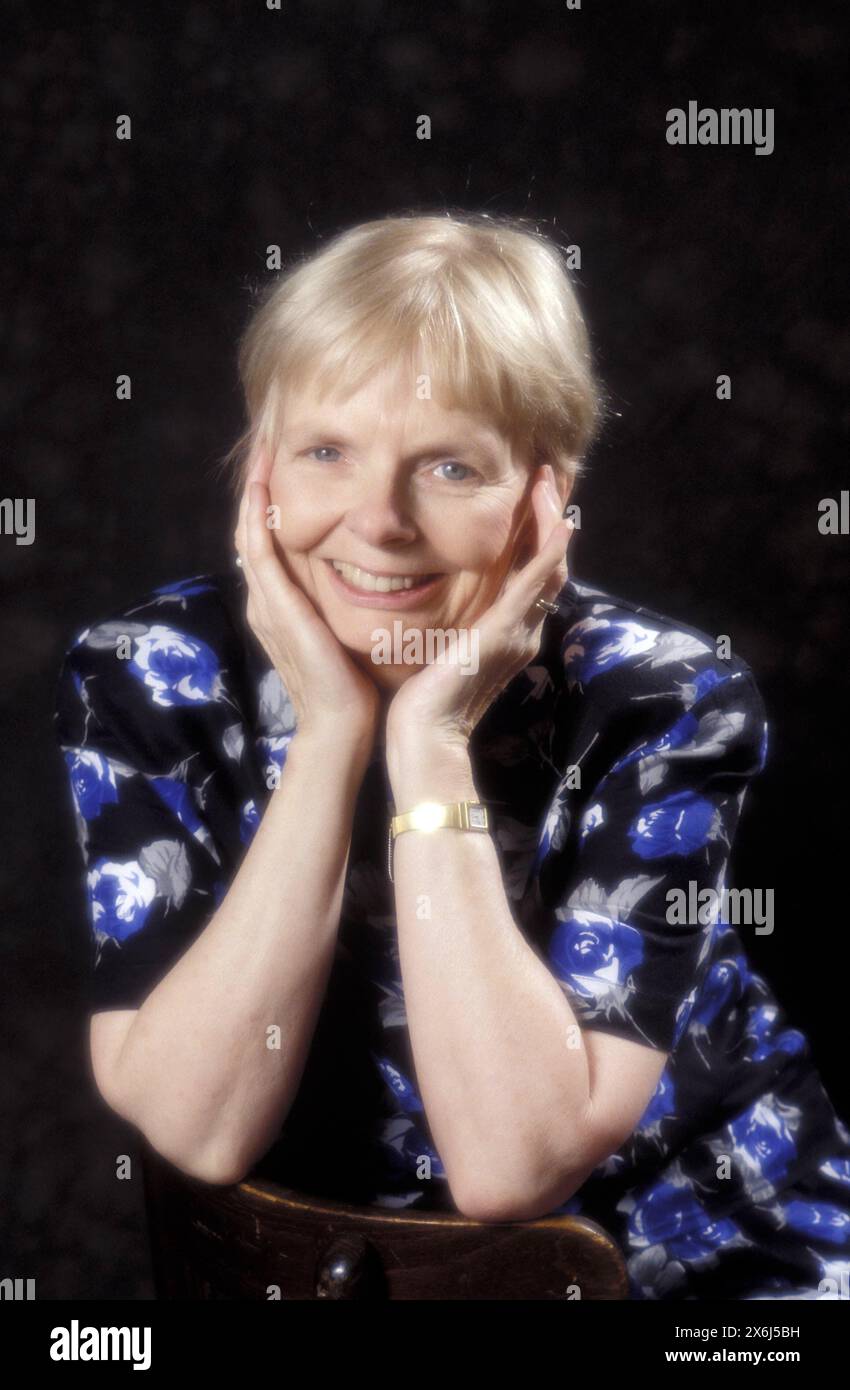 Carol SHIELDS - Datum : 19950701 ©John Foley/Opale.Photo Stockfoto