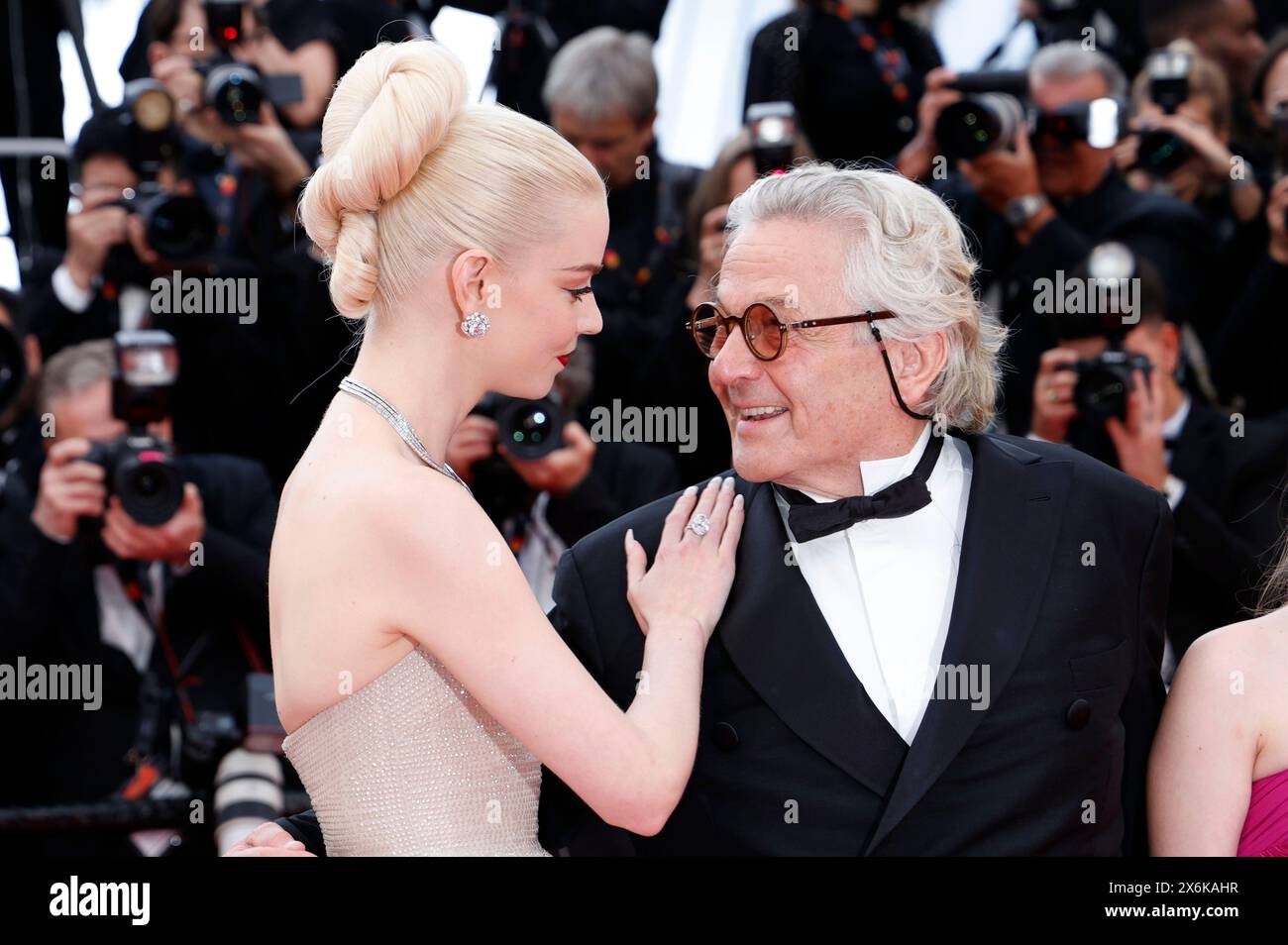 Bei der Premiere des Kinofilms 'Furiosa: A Mad Max Saga' auf dem Festival de Cannes 2024 / 77. Internationale Filmfestspiele von Cannes im Palais des Festivals. Cannes, 15.05.2024 Stockfoto