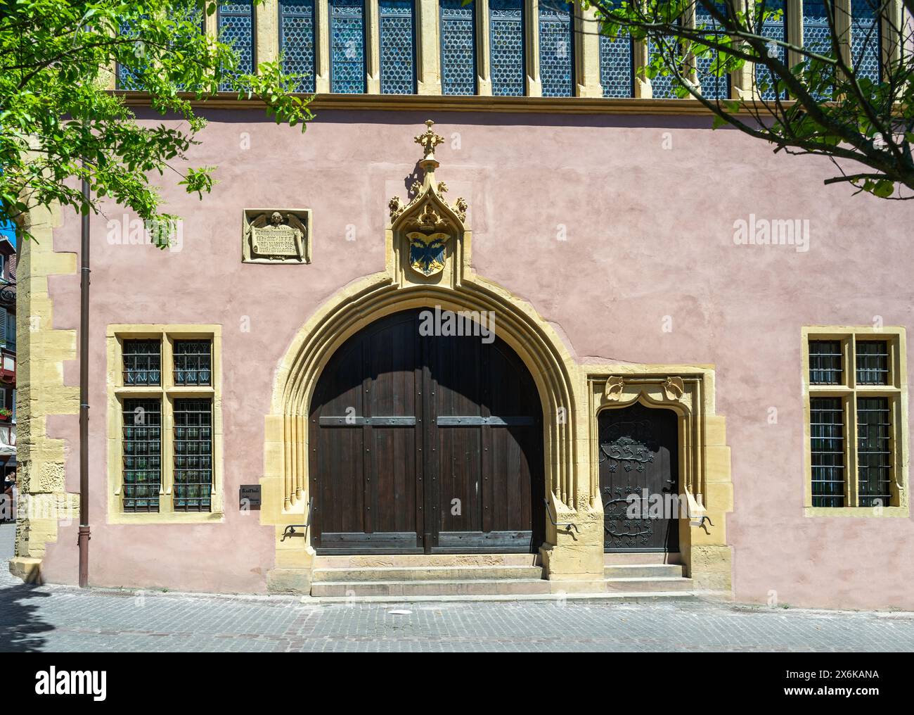 Die wunderschöne Altstadt von Colmar. Elsass, Frankreich, Europa Stockfoto