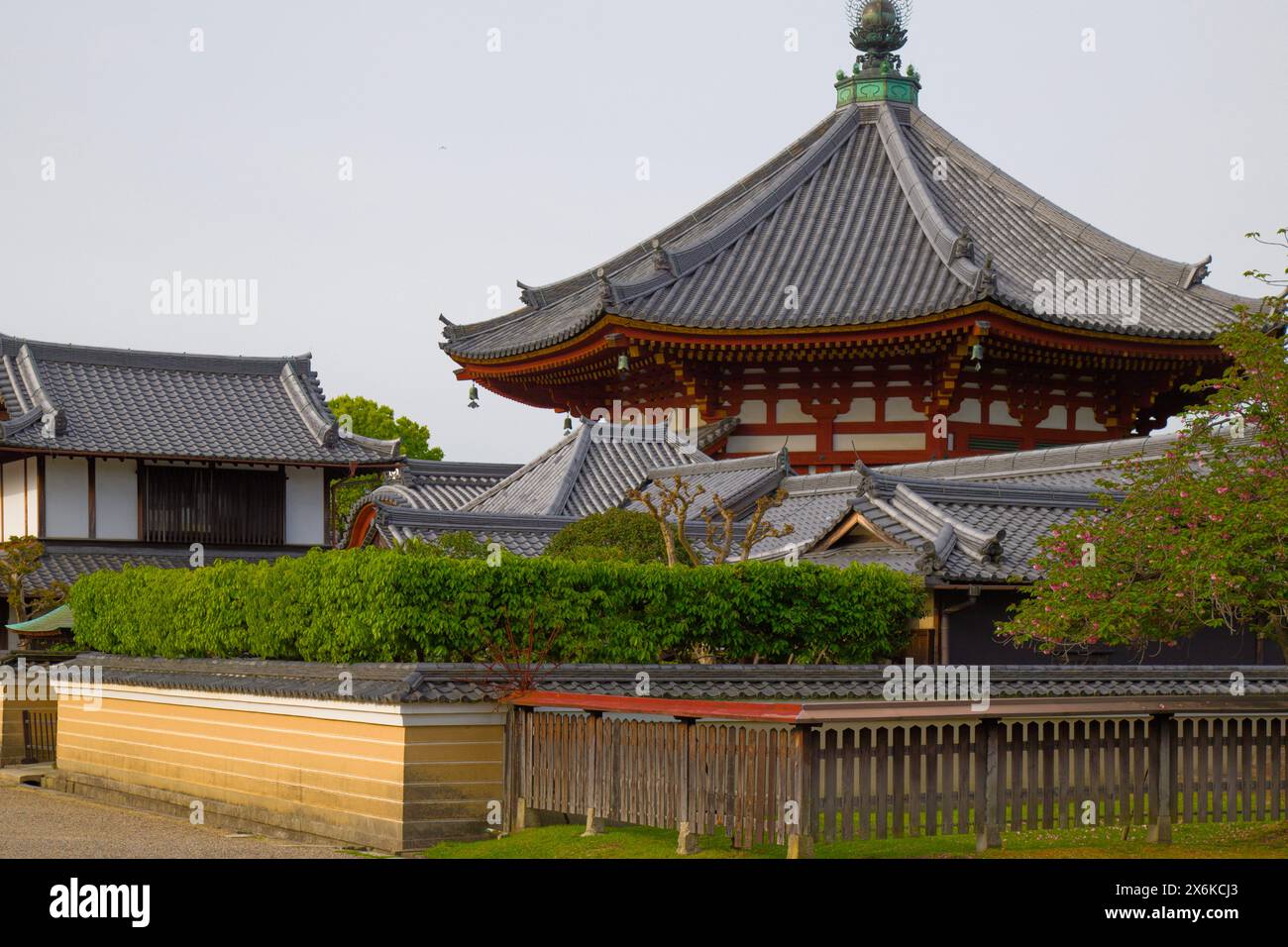 Japan, Nara, Kofukuji-Tempel, Nördliche Achteckige Halle Stockfoto