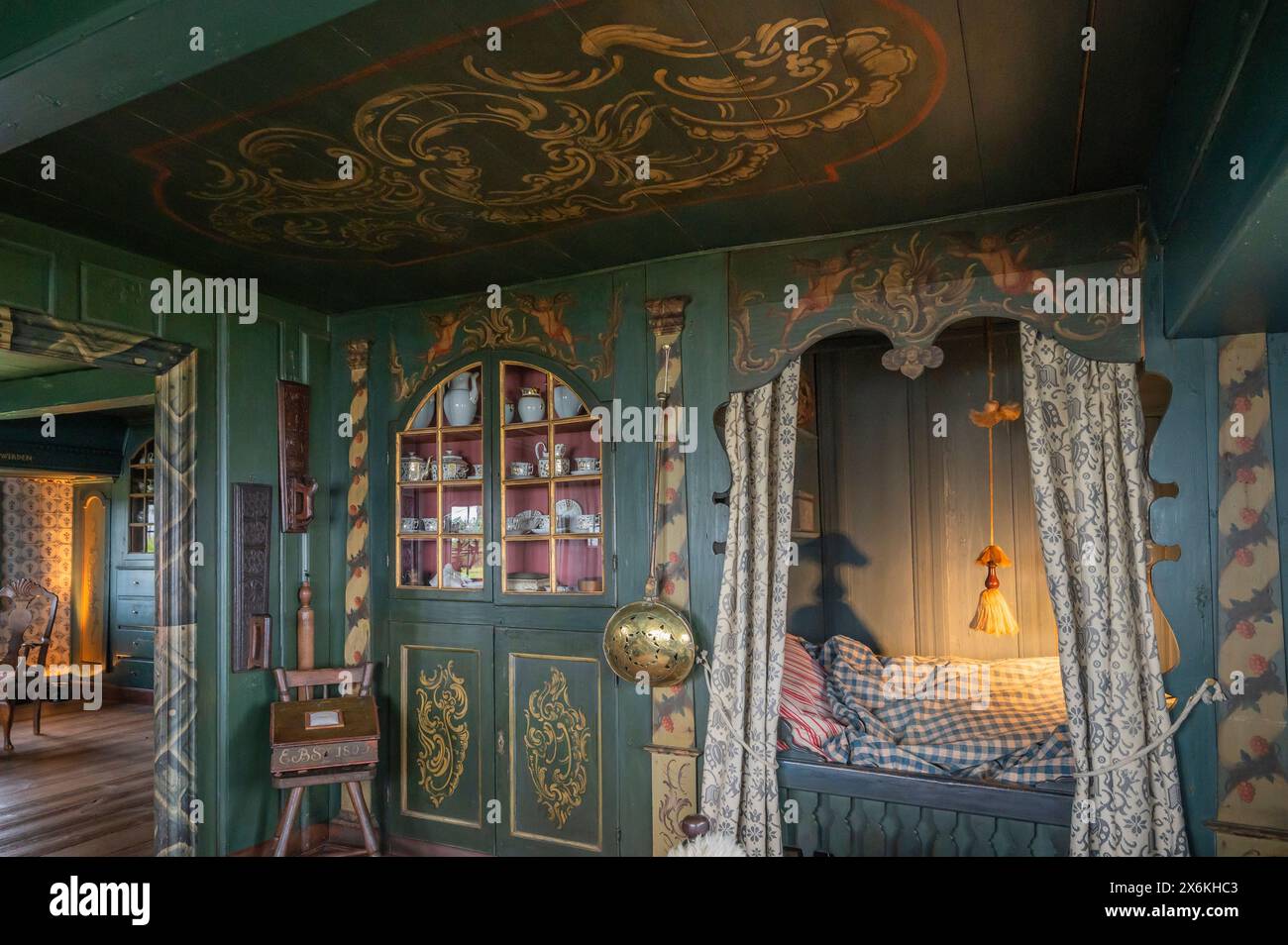 Altes friesisches Haus in Keitum, Sylt, Schleswig-Holstein, Deutschland Stockfoto