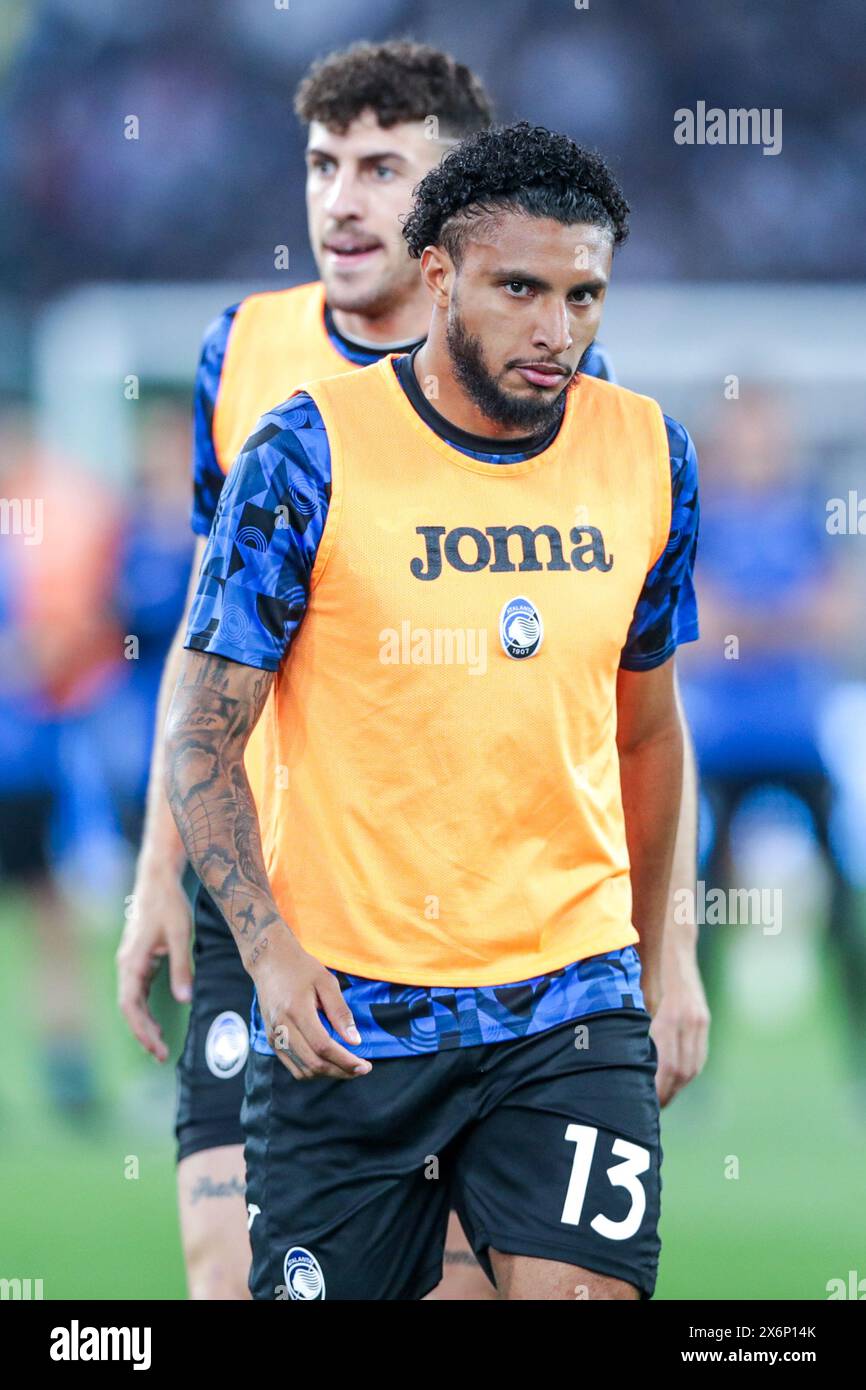 Rom, Italien. Mai 2024. Ederson von Atalanta Bergamo wurde während des Coppa Italia 2023/24 im Finale zwischen Atalanta Bergamo und Juventus F. gesehen C im Olympiastadion in Rom, Italien Endergebnis; Atalanta Bergamo 0:1 Juventus F. C (Foto: Grzegorz Wajda/SOPA Images/SIPA USA) Credit: SIPA USA/Alamy Live News Stockfoto