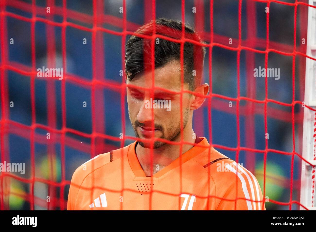 Rom, Italie. Mai 2024. Mattia Perin (Juventus FC) während des Italienischen Pokals, Coppa Italia, Endspiel zwischen Atalanta BC und Juventus FC am 15. Mai 2024 im Stadio Olimpico in Rom, Italien - Foto Morgese-Rossini/DPPI Credit: DPPI Media/Alamy Live News Stockfoto