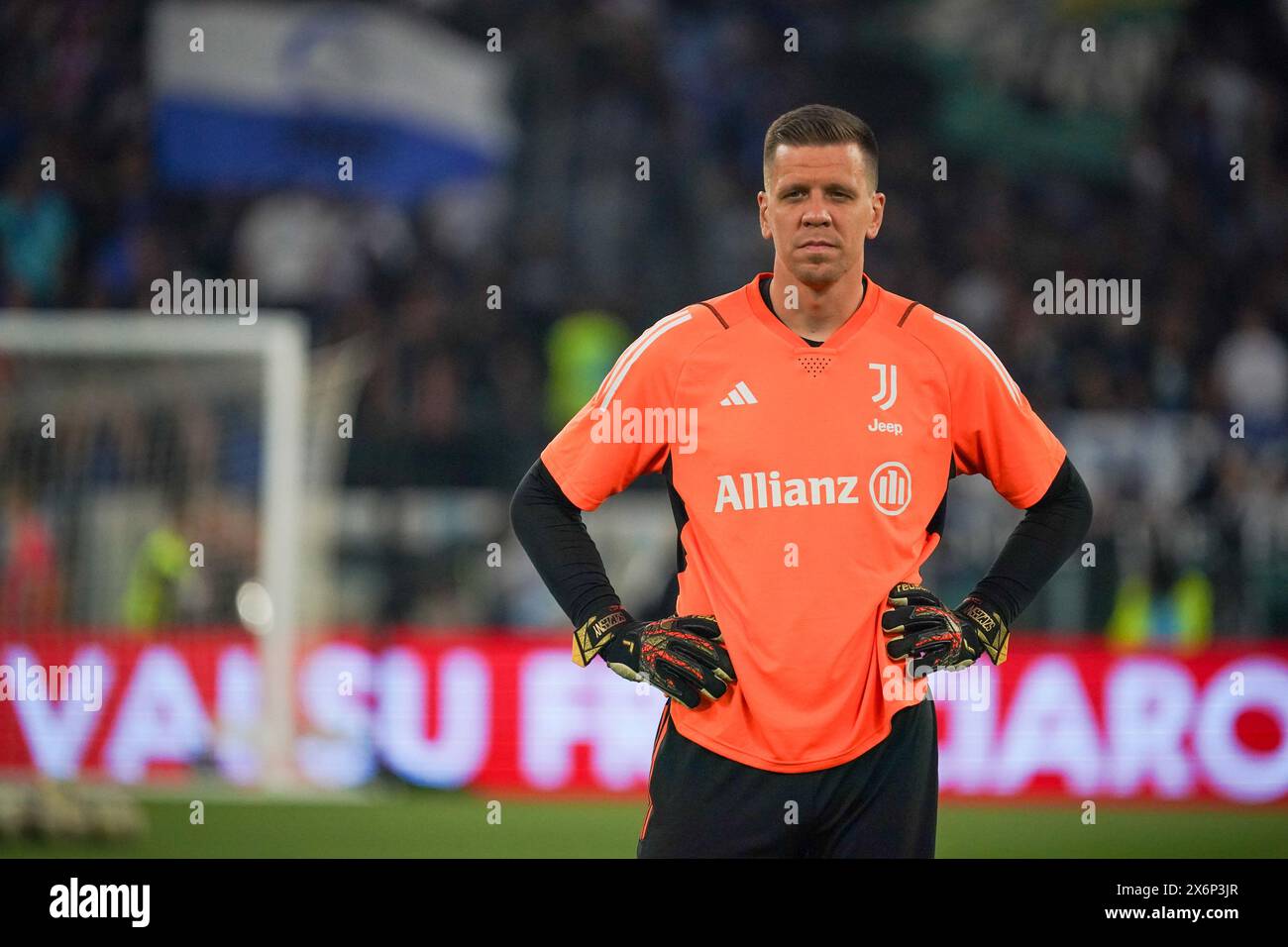 Rom, Italie. Mai 2024. Wojciech Szczesny (Juventus FC) während des italienischen Cup, Coppa Italia, Endspiel zwischen Atalanta BC und Juventus FC am 15. Mai 2024 im Stadio Olimpico in Rom, Italien - Foto Morgese-Rossini/DPPI Credit: DPPI Media/Alamy Live News Stockfoto
