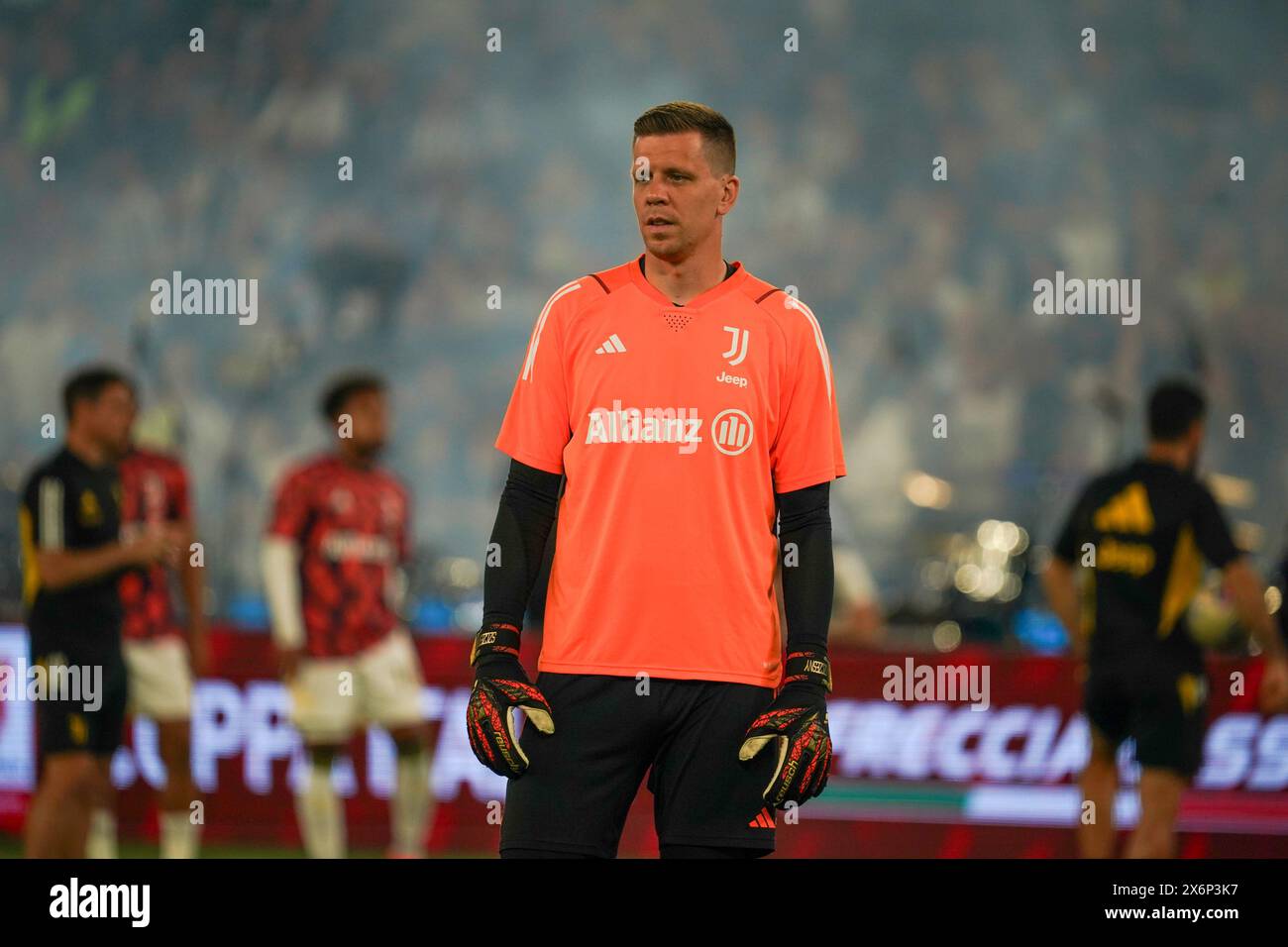Rom, Italie. Mai 2024. Wojciech Szczesny (Juventus FC) während des italienischen Cup, Coppa Italia, Endspiel zwischen Atalanta BC und Juventus FC am 15. Mai 2024 im Stadio Olimpico in Rom, Italien - Foto Morgese-Rossini/DPPI Credit: DPPI Media/Alamy Live News Stockfoto