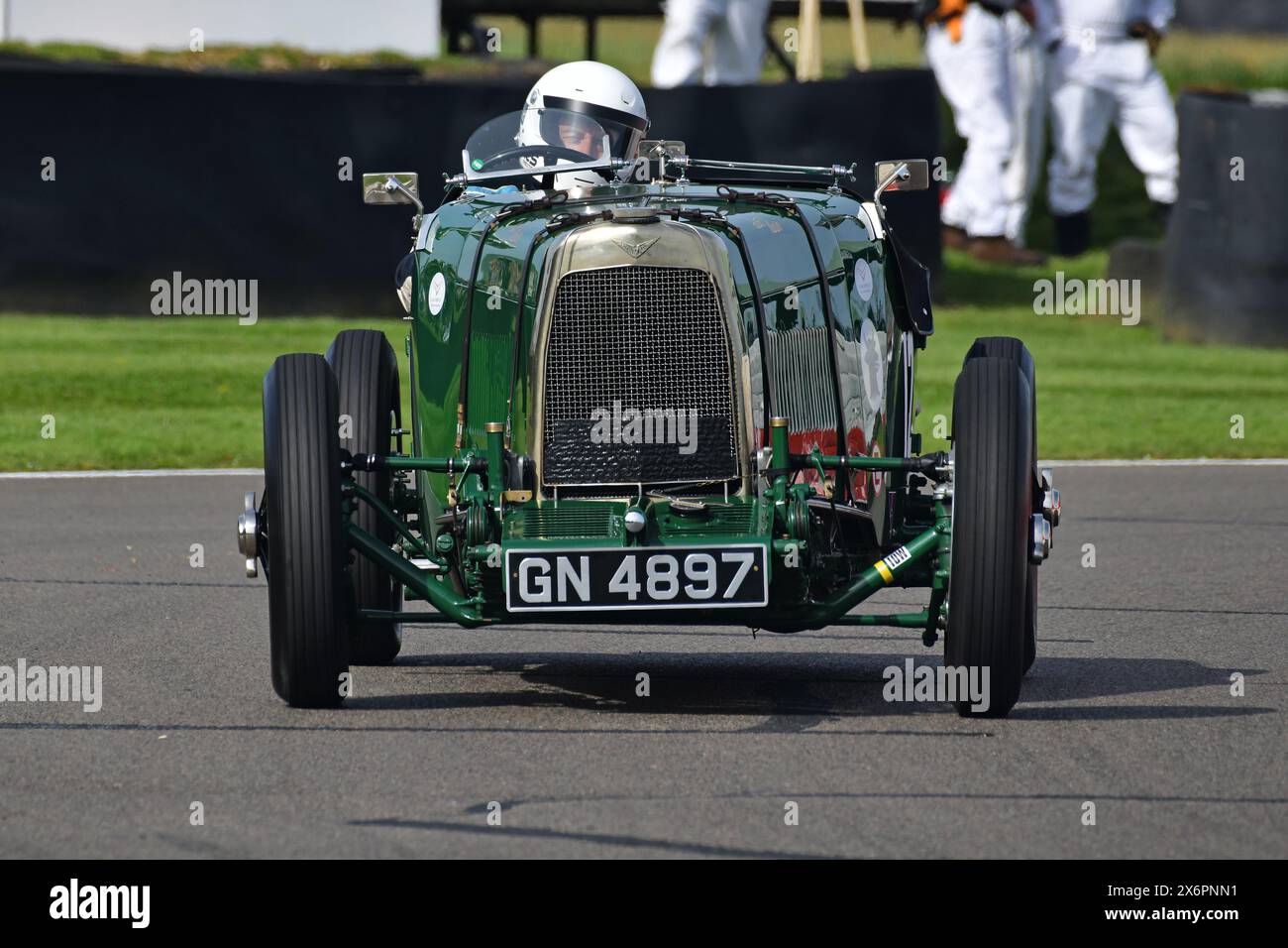 Marian Stoch, Aston Martin International, Grover Williams Trophy, 20 Minuten Rennen für den Grand Prix vor dem Krieg, meist von 1920 bis 1931 PS. Stockfoto