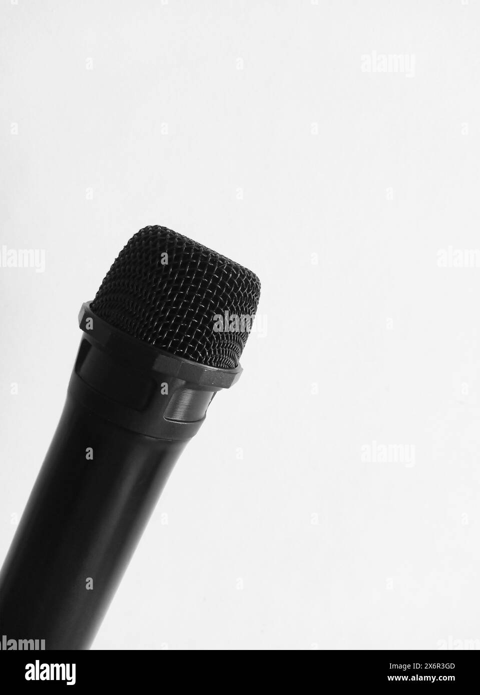 mic-Bild für Hintergrund geeignet. Stockfoto