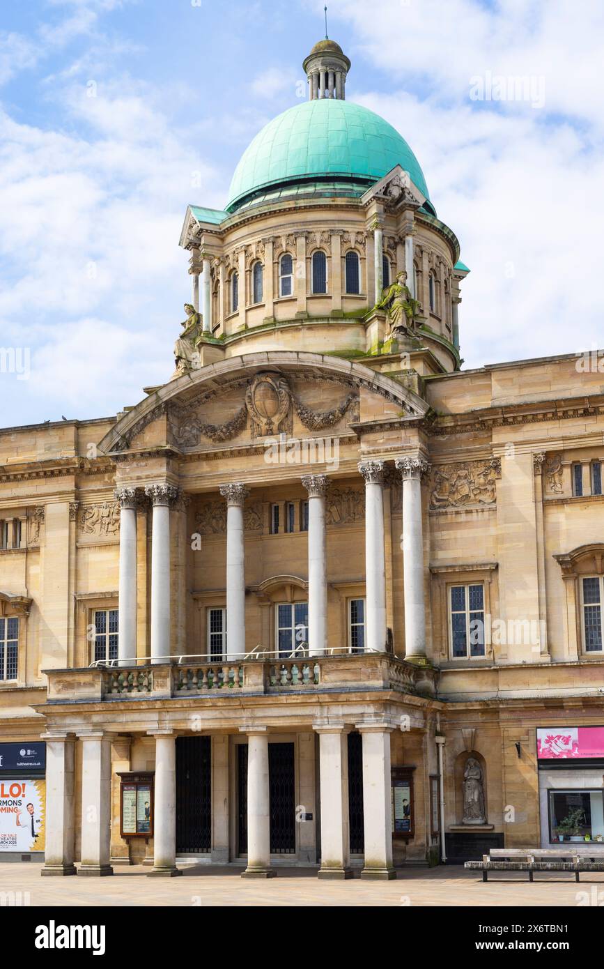 Hull City Hall am Queen Victoria Square Kingston upon Hull Yorkshire England Großbritannien GB Europa Stockfoto