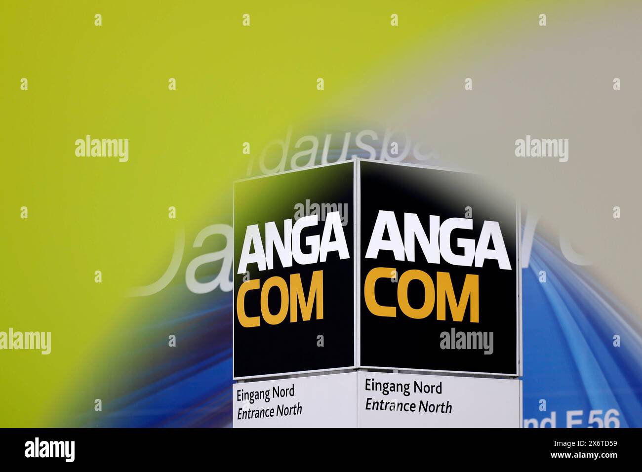 Das Logo der ANGA auf der Messe ANGA COM – Where Broadband meets ...