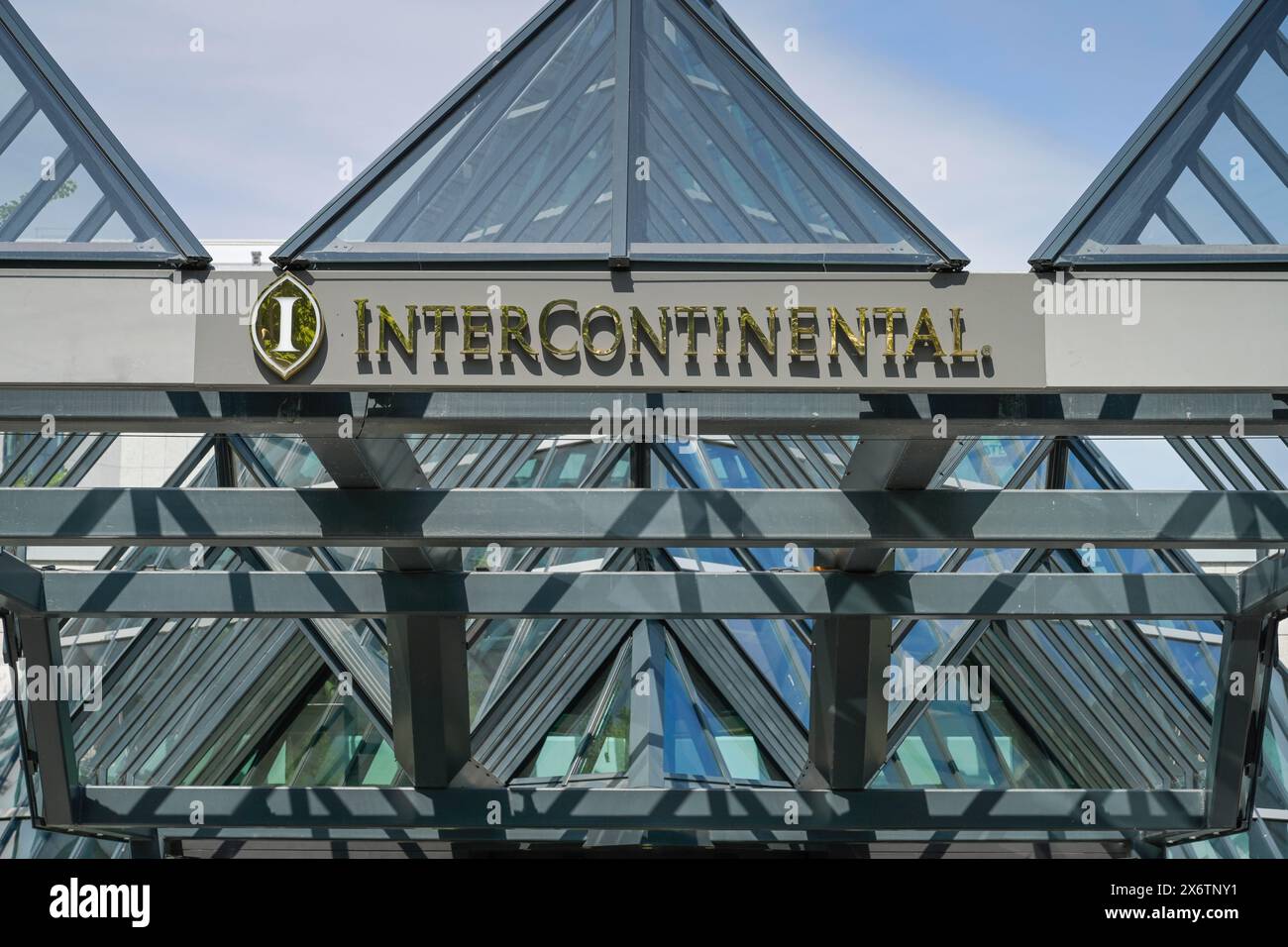 Hotel Intercontinental, Budapester Straße, Tiergarten, Mitte, Berlin, Deutschland Stockfoto