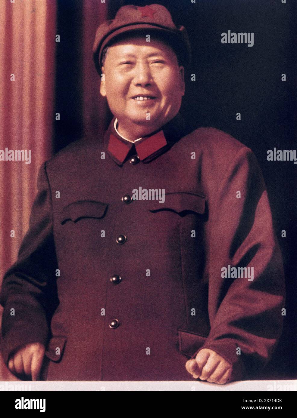 MAO TSE TUNG - 1893-1976 - FUNDADOR DE LA REPUBLICA POPULÄR CHINA. MAO TSE-TUNG. Stockfoto