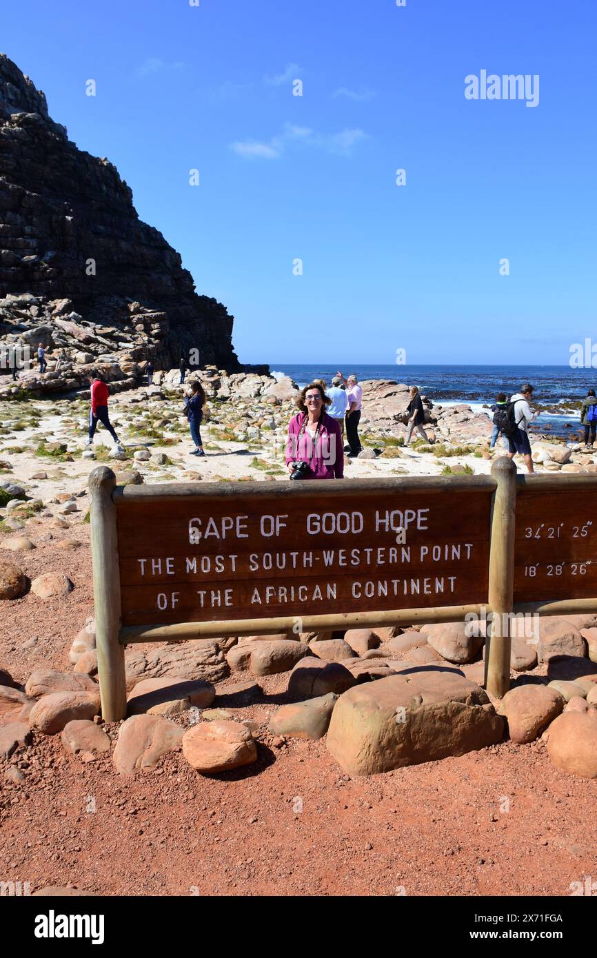 Kap der Guten Hoffnung, Westkap, Südafrika Stockfoto