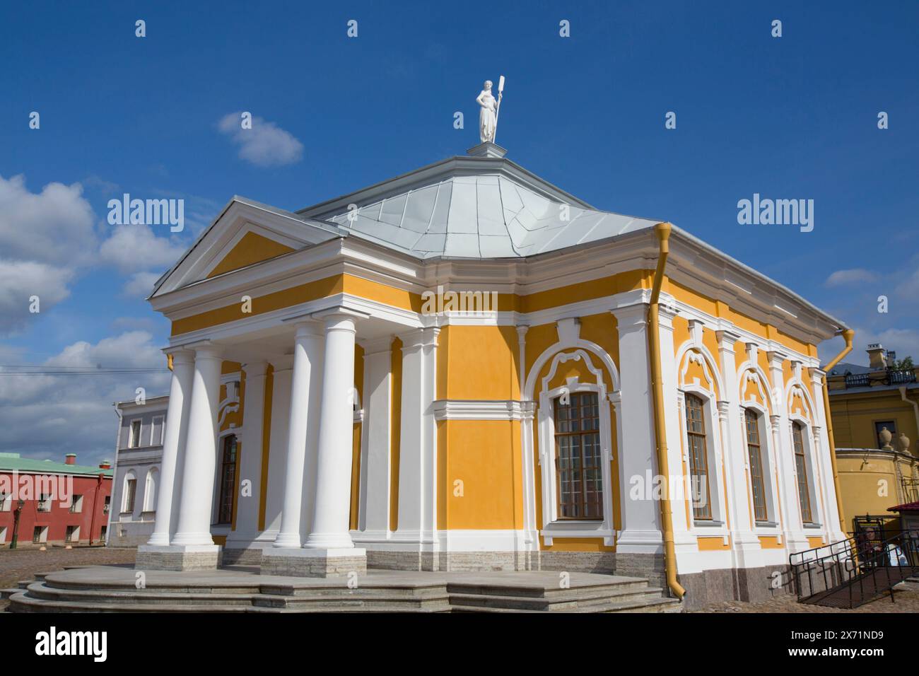 Boot Haus, Peter und Paul Festung, St Petersburg, UNESCO-Weltkulturerbe, Russland Stockfoto
