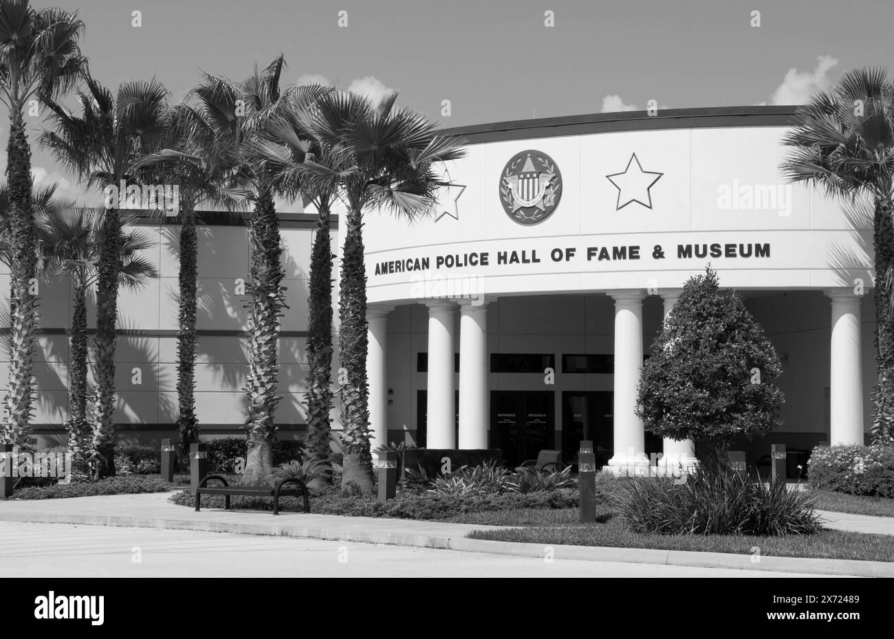 American Police Hall of Fame in Titusville, Florida, USA. Stockfoto