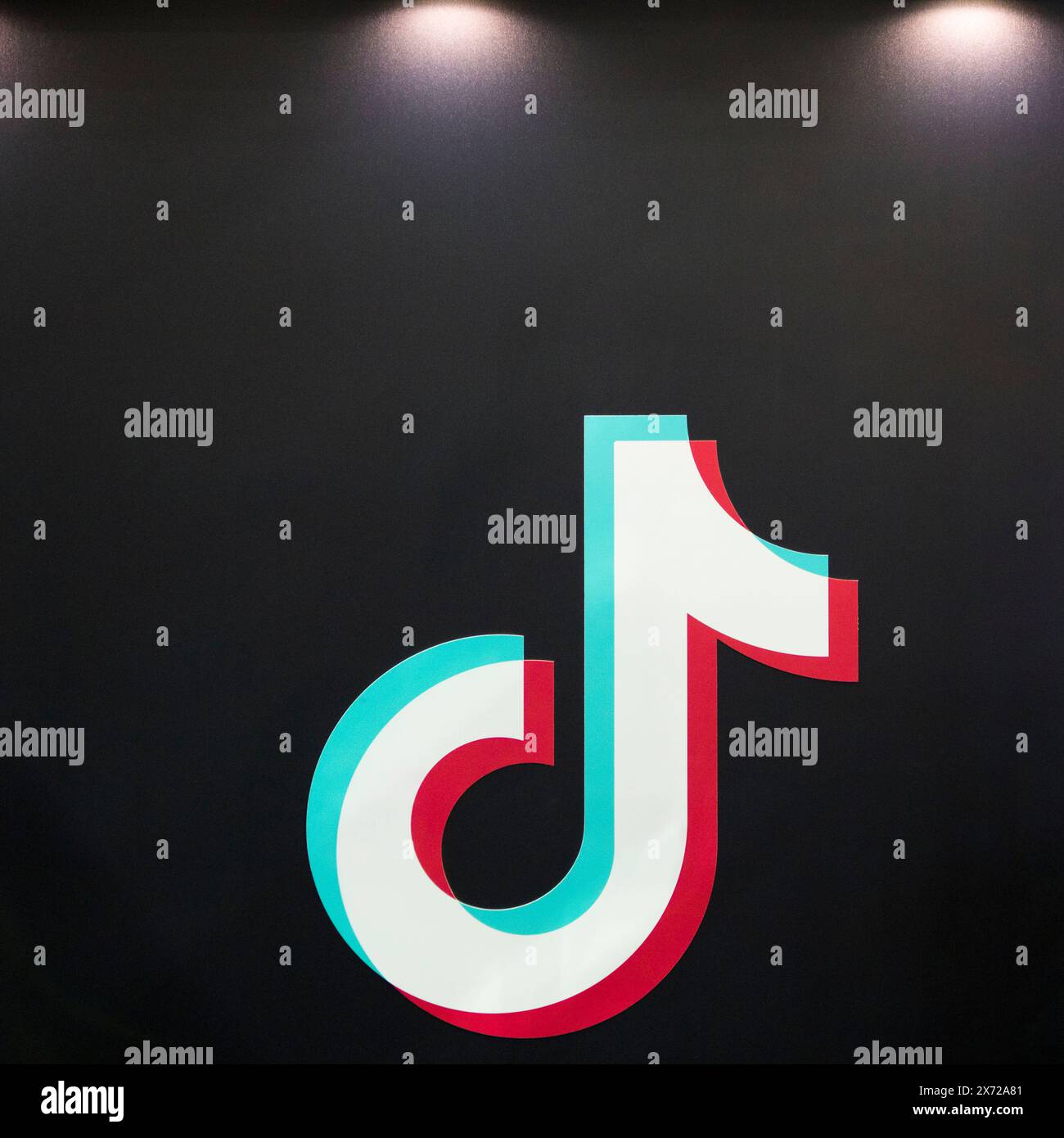 TikTok-Logo Stockfoto