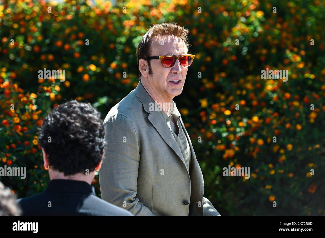 News - The Surfer Photocall - das 77. Jährliche Filmfestival von Cannes Nicolas Cage nimmt am 77. Jährlichen Filmfestival von Cannes am 17. Mai 2024 in Cannes Teil. Cannes Palais des Festival Frankreich Copyright: XStefanosxKyriazisx/xLiveMediax LPN 1355828 Stockfoto