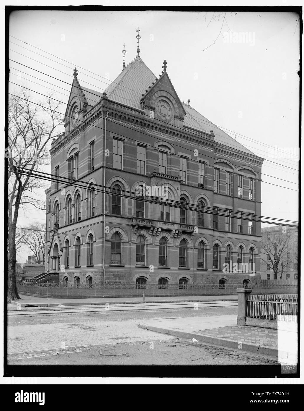 Peabody Museum of Natural History, Yale University, New Haven, Conn., Titel aus Jacke. '3927' und 'extra' auf negativ, Detroit Publishing Co.-Nr. 039337., Geschenk; State Historical Society of Colorado; 1949, Galerien & Museen. , Universitäten und Hochschulen. , Usa, Connecticut, New Haven. Stockfoto
