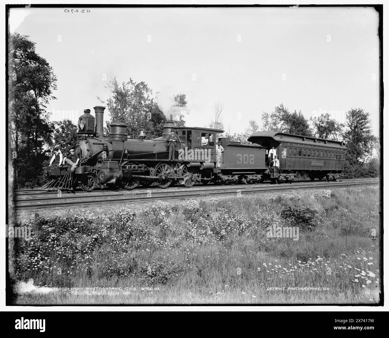 Detroit Photographic Co.'s Special, Delaware, Lackawanna and Western Railroad., Detroit Publishing Co.-Nr. 042270., Geschenk; State Historical Society of Colorado; 1949, Detroit Publishing Co., Railroads. , Fotostudios. Stockfoto