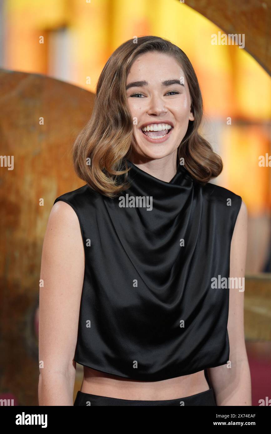 Gabriella Brooks nimmt an Furiosa: A Mad Max Saga UK Premiere beim BFI IMAX in London Teil. Bilddatum: Freitag, 17. Mai 2024. Stockfoto