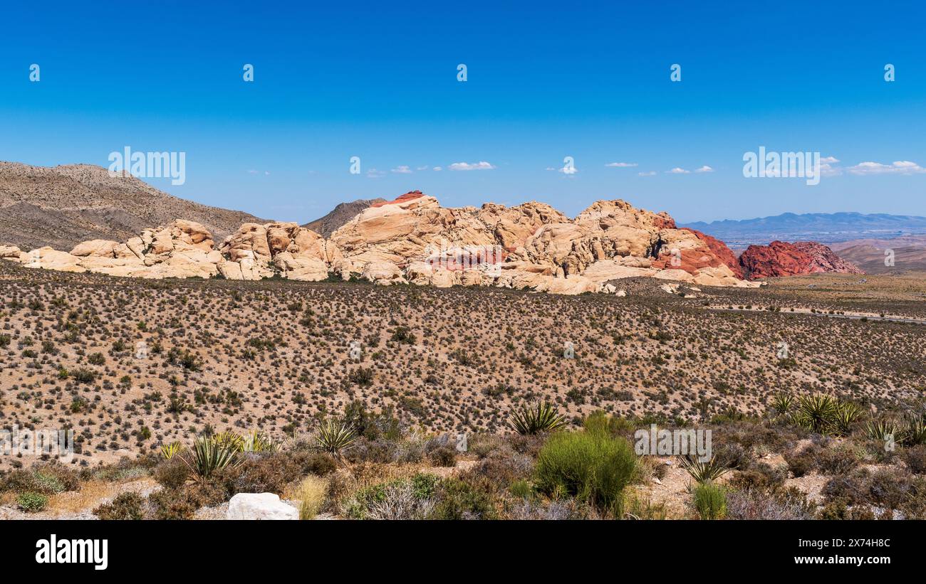 Wunderschöne Red Rock Canyon National Conservation Area, Las Vegas, Nevada, USA Stockfoto