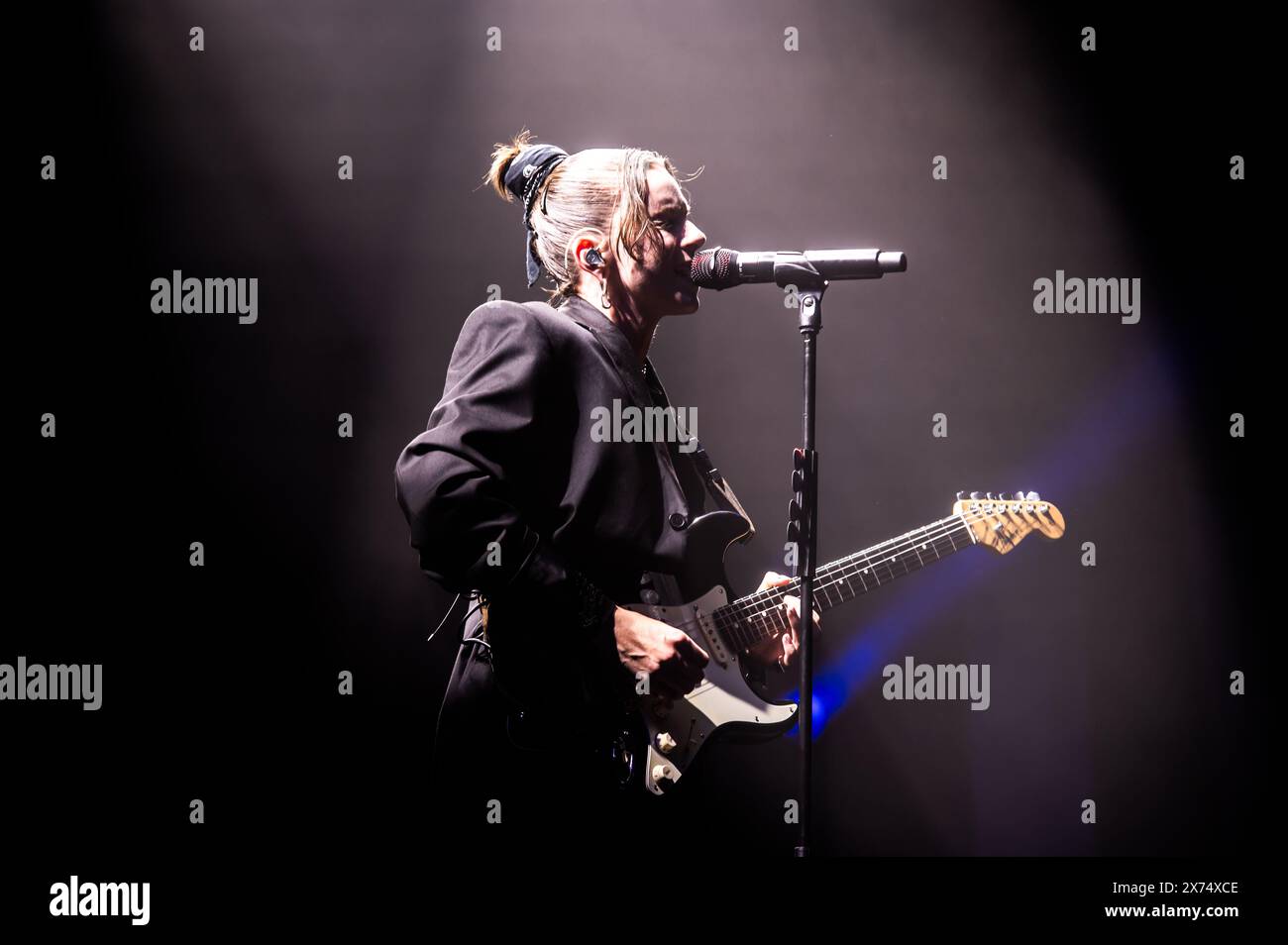 London, Vereinigtes Königreich. Mai 2024. PVRIS trifft die Bühne in Troxy, East London. . Cristina Massei/Alamy Live News Stockfoto